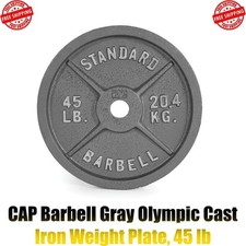 CAP Barbell Gray Olympic Cast