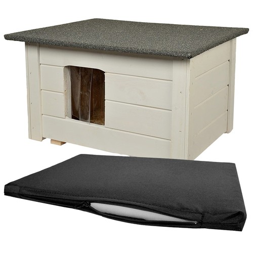 Dog house wooden - house, +