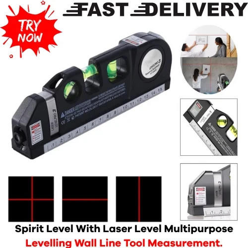 Spirit level with - spirit,