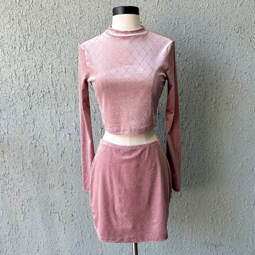 Trixxi clothing pink velvet - clothing,