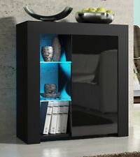 Living Room Set | Matt Body & Gloss Doors | TV Unit & Display Cabinet | Free LED