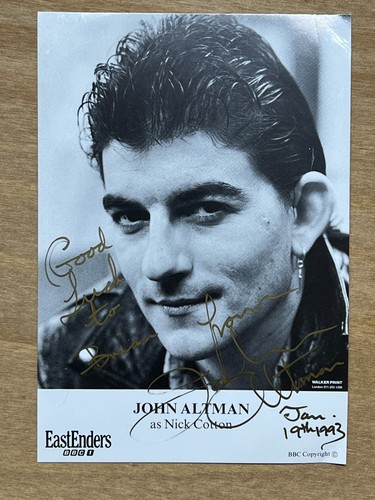Hand signed eastenders - signed, cast