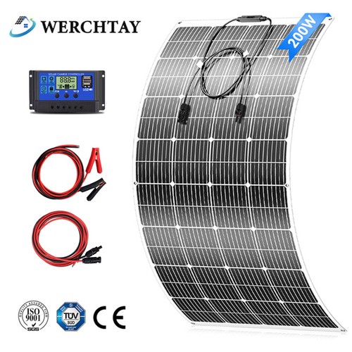 200w flexible solar panel kit - 200w,