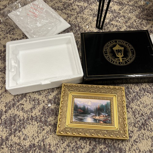 Framed thomas kinkade - thomas,