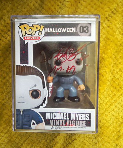 Signed funko pop movies - funko,