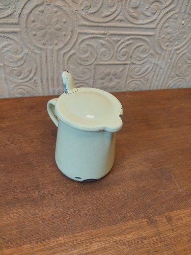 Vintage french small enamel - vintage,