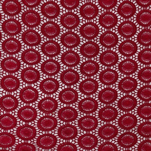 Burgundy spotted flower - burgundy,