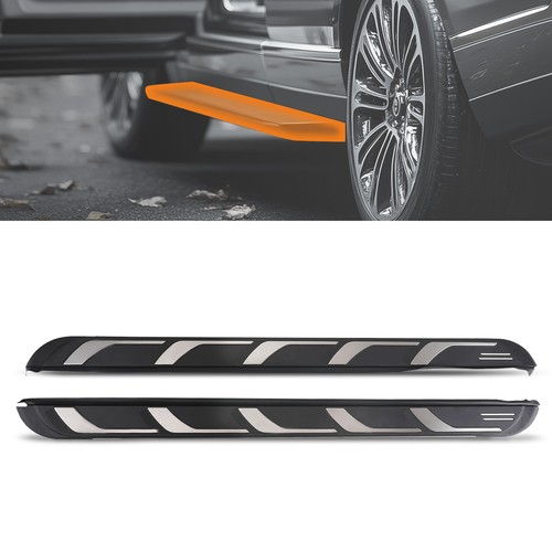 Black running board side - board,