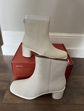 Campers Meda Womens Corduroy Houston Heeled Ankle Boots - Size UK 7 - New In Box