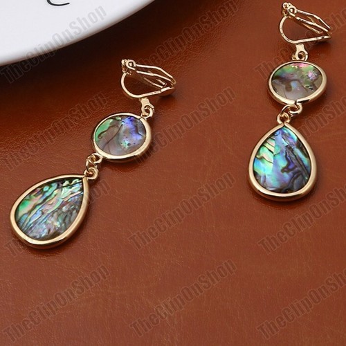 Clip retro abalone shell - on,