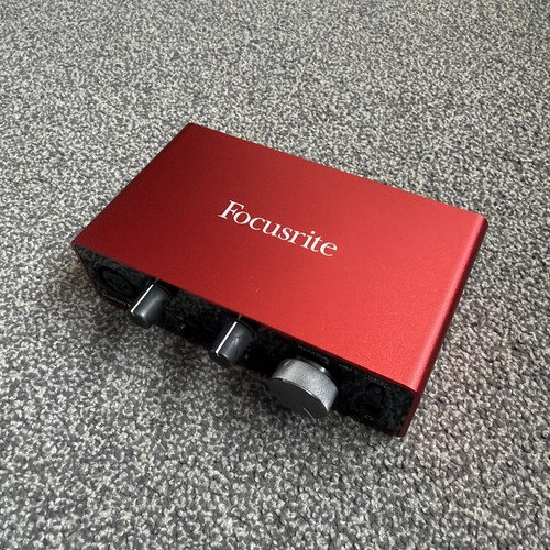 Focusrite scarlett solo 3rd - focusrite,