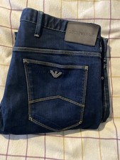 Men’s Armani Jeans 34 W  32 L Hems. Are 6inches Across. In Good Condition