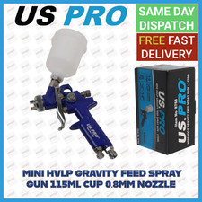 US PRO Mini HVLP Gravity Feed