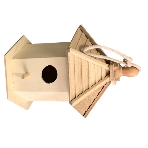 Wood bird house - bird,