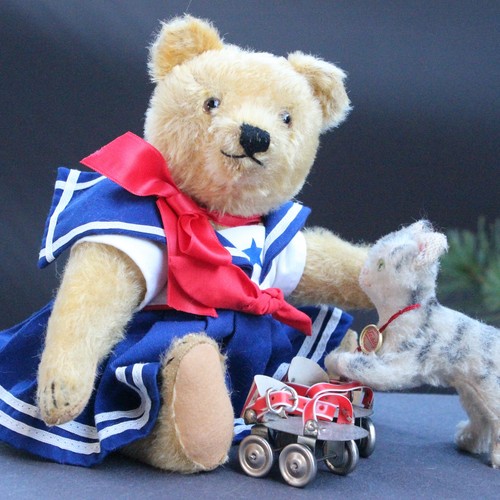 Antique steiff teddy bear - teddy,