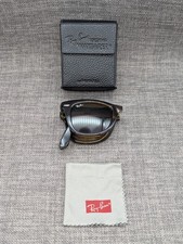 Ray-Ban Folding Wayfarer Sunglasses RB4105 50/22 Tortoiseshell / Brown