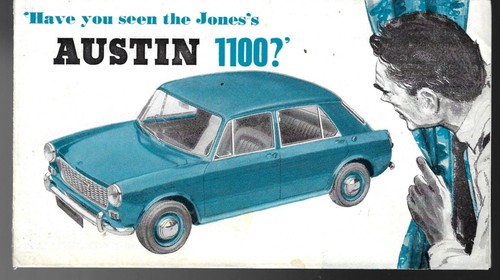 Austin 1100 mk1 saloon - austin, 1963-64