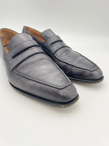 Berluti andy mens loafers - mens, grey