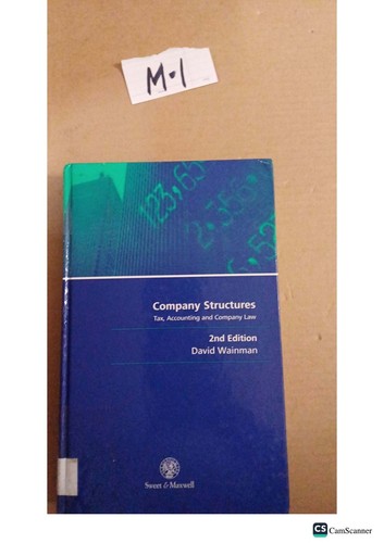 Company structures 2nd - company, ed