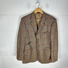 Magee Jacket Mens 40 Brown Master Blazer Pure New Wool Tweed Hunting Shooting*