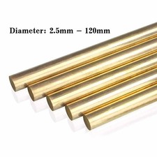H59 Brass Solid Round Rod Bar