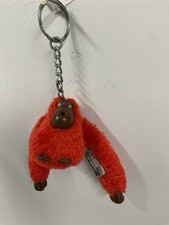 Red kipling monkey keyring - red,