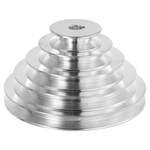 Aluminum type step pulley - aluminum, a-type