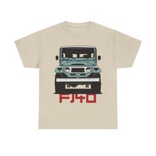 Toyota Land Cruiser FJ40 Green Car Single-sided T-shirt