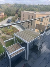 IKEA Sjalland Outdoor Table and Chair Set In Good Condition Collection Only