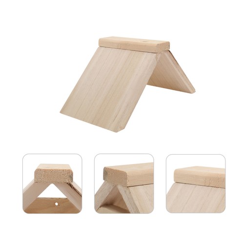 Wooden pigeon rest stand - wooden, light