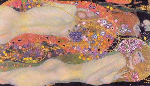 Gustav klimt water serpents - klimt,