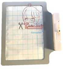 25cm 50cm FILMOPLAST DIME Sticky Backing hoop EMBROIDERY STABILISER per METRE UK