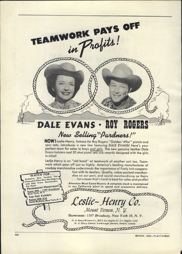 1950 paper roy rogers - 1950,