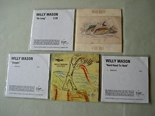 WILLY MASON job lot of 5 promo CDs I Got Gold Hard Hand To Hold Oxygen So Long 