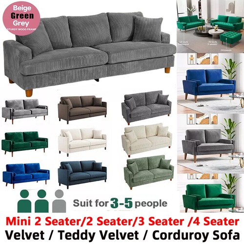Seater corduroy sofa - 4, jumbo