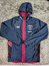 West Ham United Football Hooded Jacket - WHU - Size Medium (M) - Free Delivery