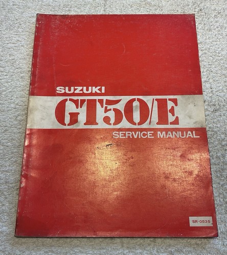 Factory suzuki gt50e workshop - gt50e,