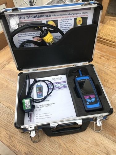Bluelyzer flue gas analyser - flue,