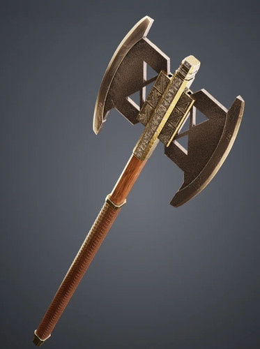 Gimli double blade axe - blade, lotr