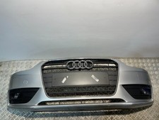 2013 AUDI A4 FRONT BUMPER WITH FOG LIGHTS OEM SILVER