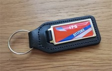 Yamaha DT175MX Leather Keyring