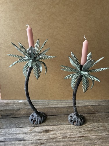 Pair ornate palm - pair,