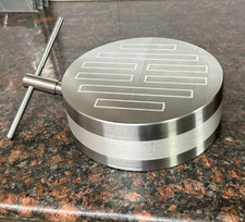 8" Heavy Round Permanent Magnetic Chuck 200 mm Work hold Chucks Magnetic Bed