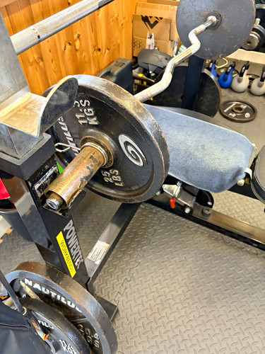 Bar with olympic - bar,