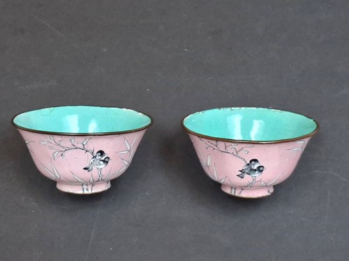 Antique chinese enamel bamboo - chinese, 'bamboo