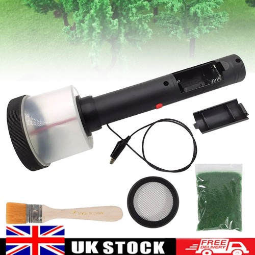 Static grass applicator - applicator, kit