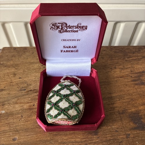 Emerald green sarah faberge - emerald,