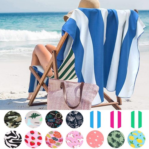Large lightweight beach towel - large,