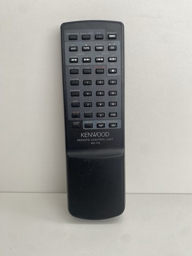 Kenwood remote control - kenwood, rc-f2