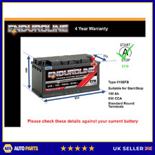 EFB Battery fits AUDI Q7 A5 A7